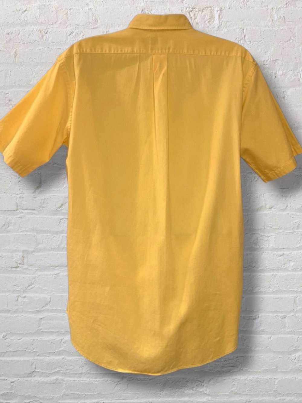 Daniel Cremieux Button Down Shirt M Yellow Italian Fabric Cotton Classic Fit - Picture 7 of 12